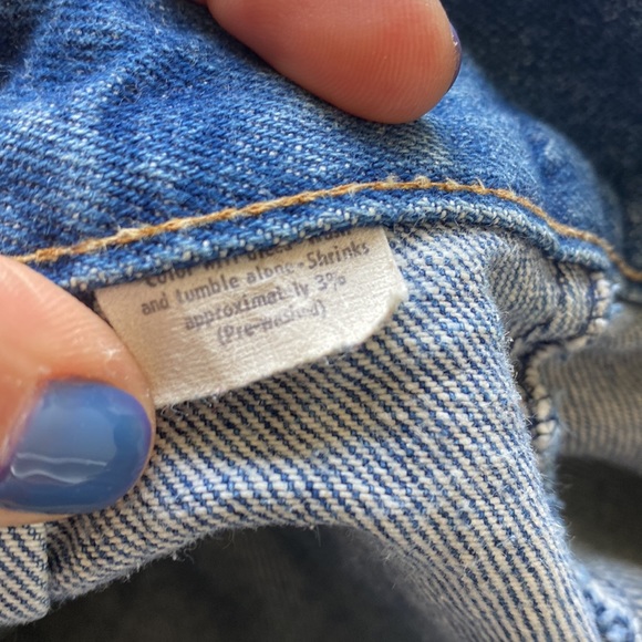 Leviโs late 1960โs Talon 42 high rise bellbottom wide leg jean size 26 - Picture 8 of 13